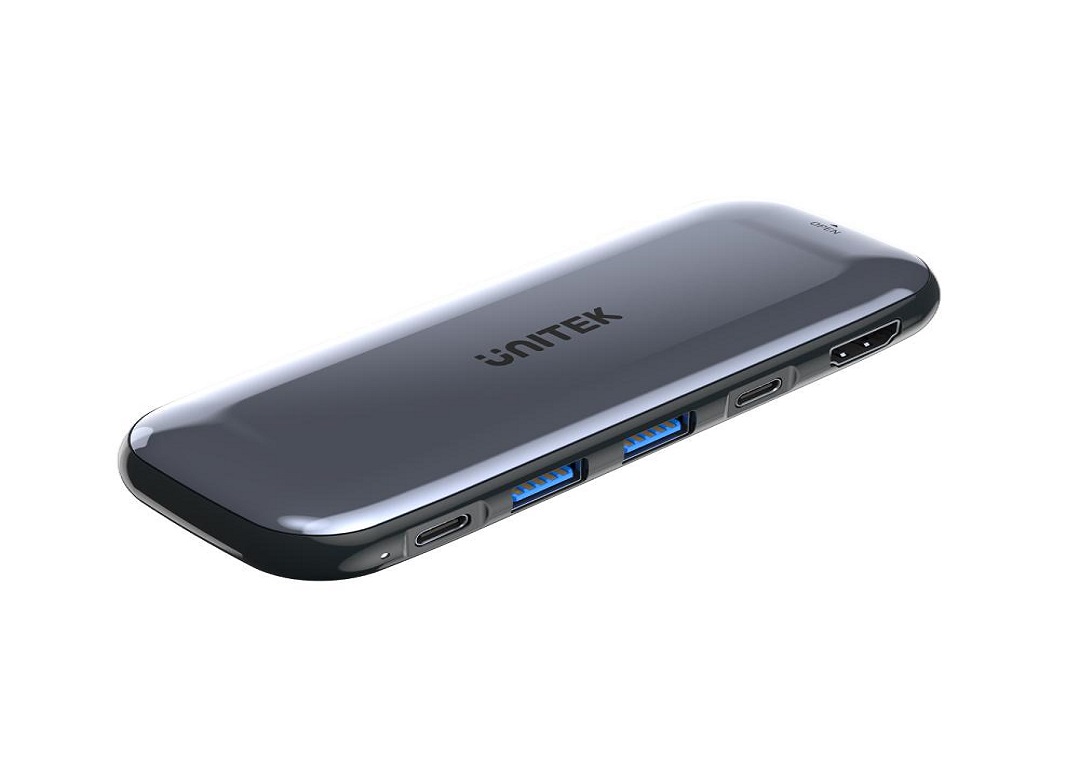 Cáp Type-C -> USB 3.0 + HDMI + PD 100W + M.2 SSD UNITEK D1046A