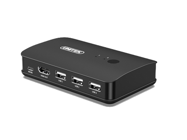 Hub chia HDMI 2.0 KVM UNITEK V148A