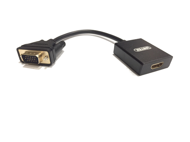 Cáp chuyển VGA -> HDMI UNITEK V112ABK