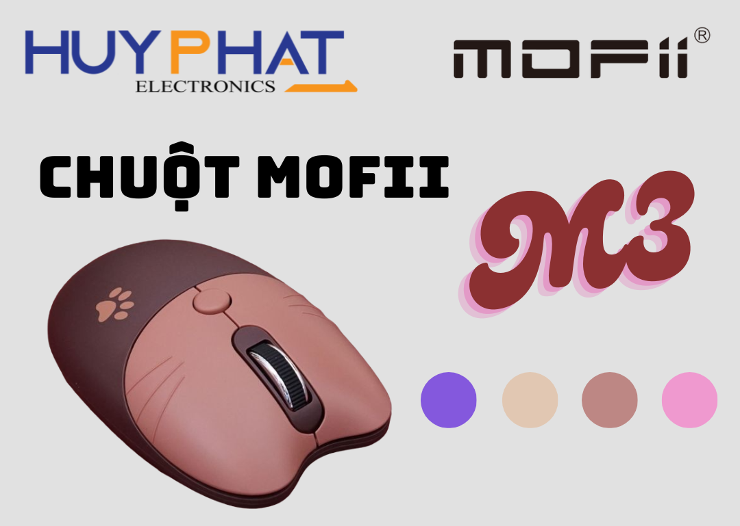 Chuột máy tính không dây MOFII M3