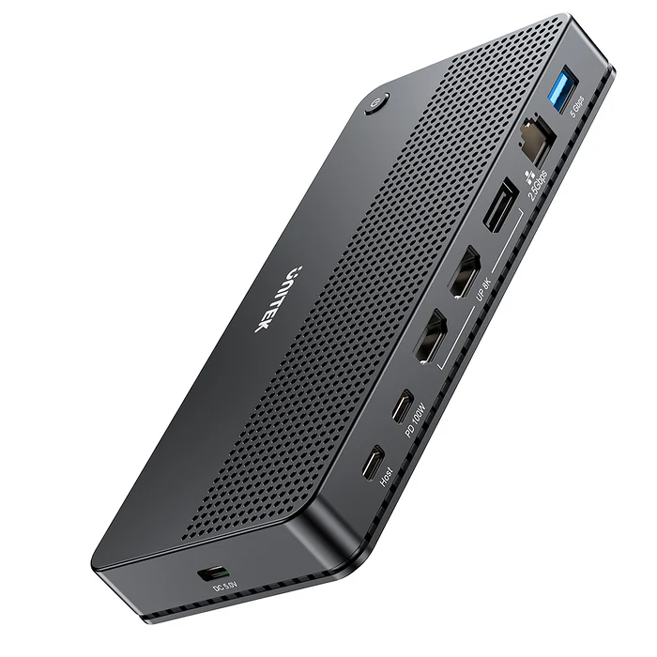 Dock Type-C 8K với 100W PD UNITEK D1104A01