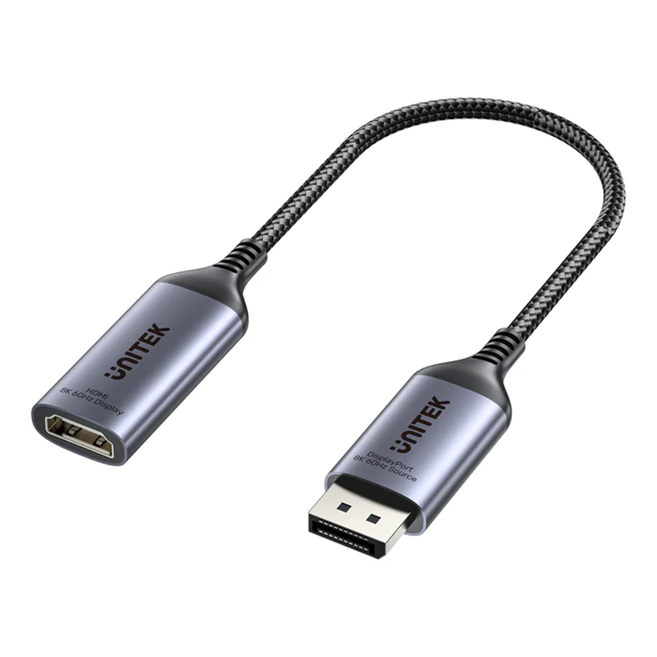 Cáp DisplayPort K -> HDMI L 8K 15cm UNITEK V1611A01
