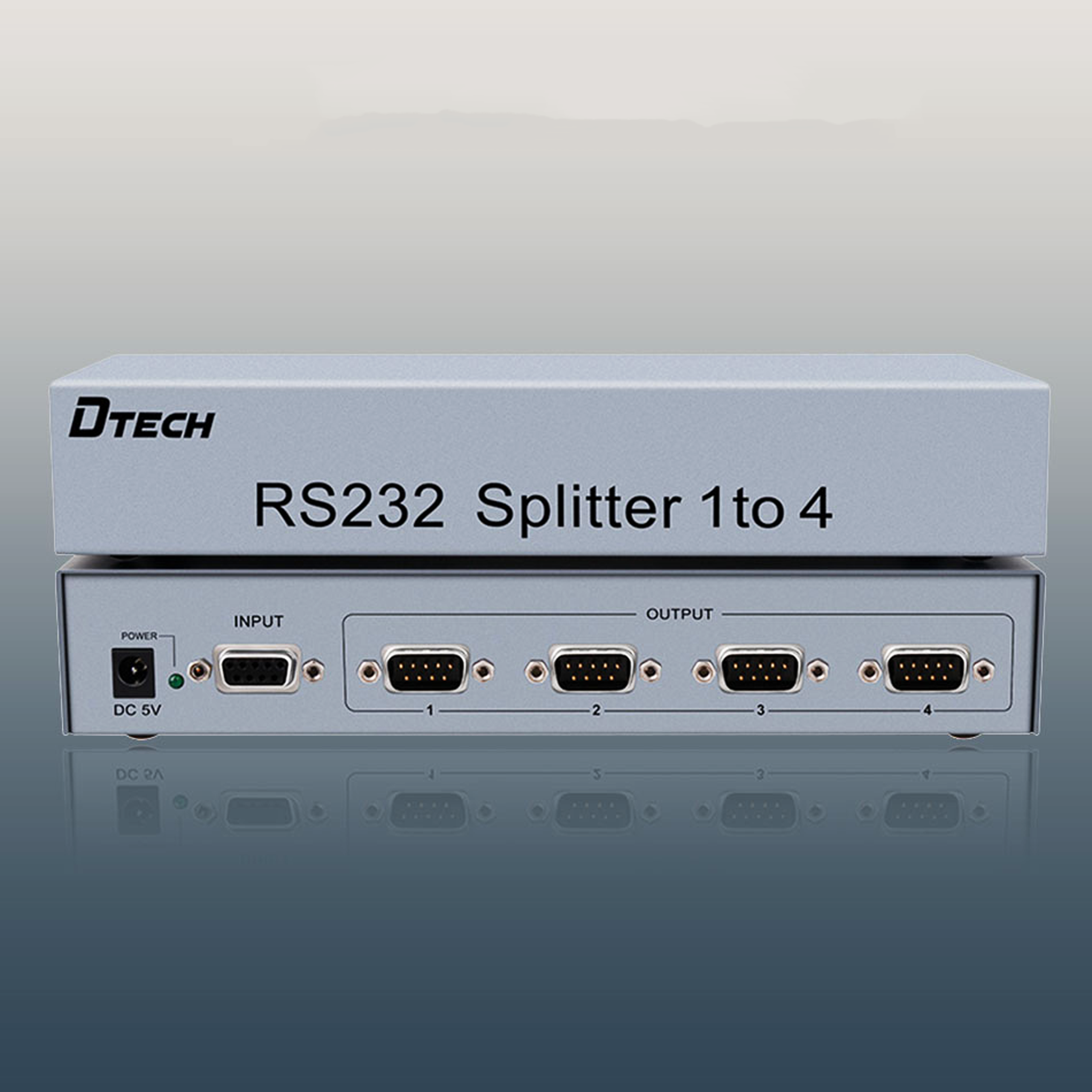 Bộ chia 1 -> 4 cổng RS232  DTECH DT-5044