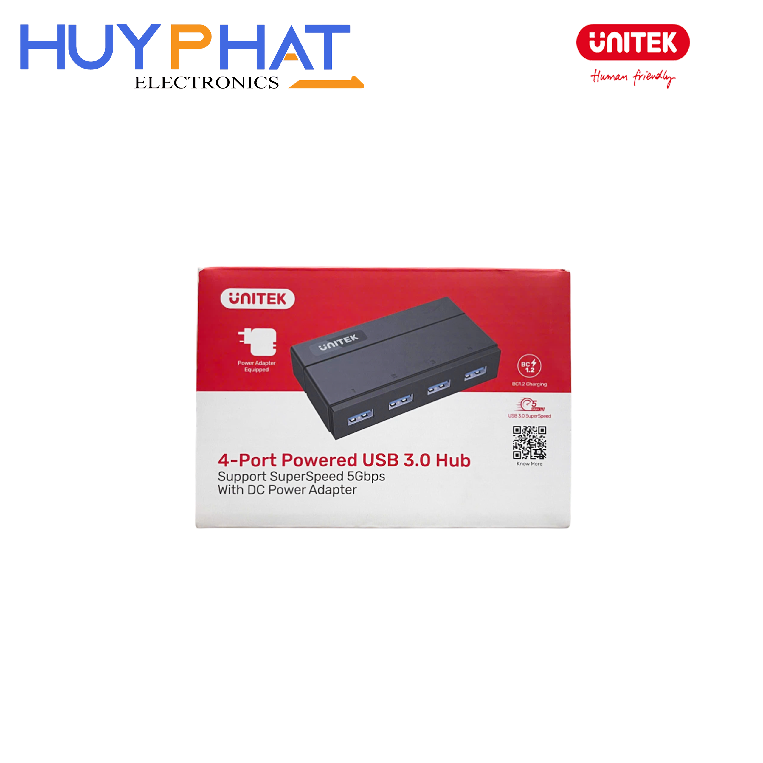 Hub chia USB3.0 -> 4 USB3.0 UNITEK Y-HB03001