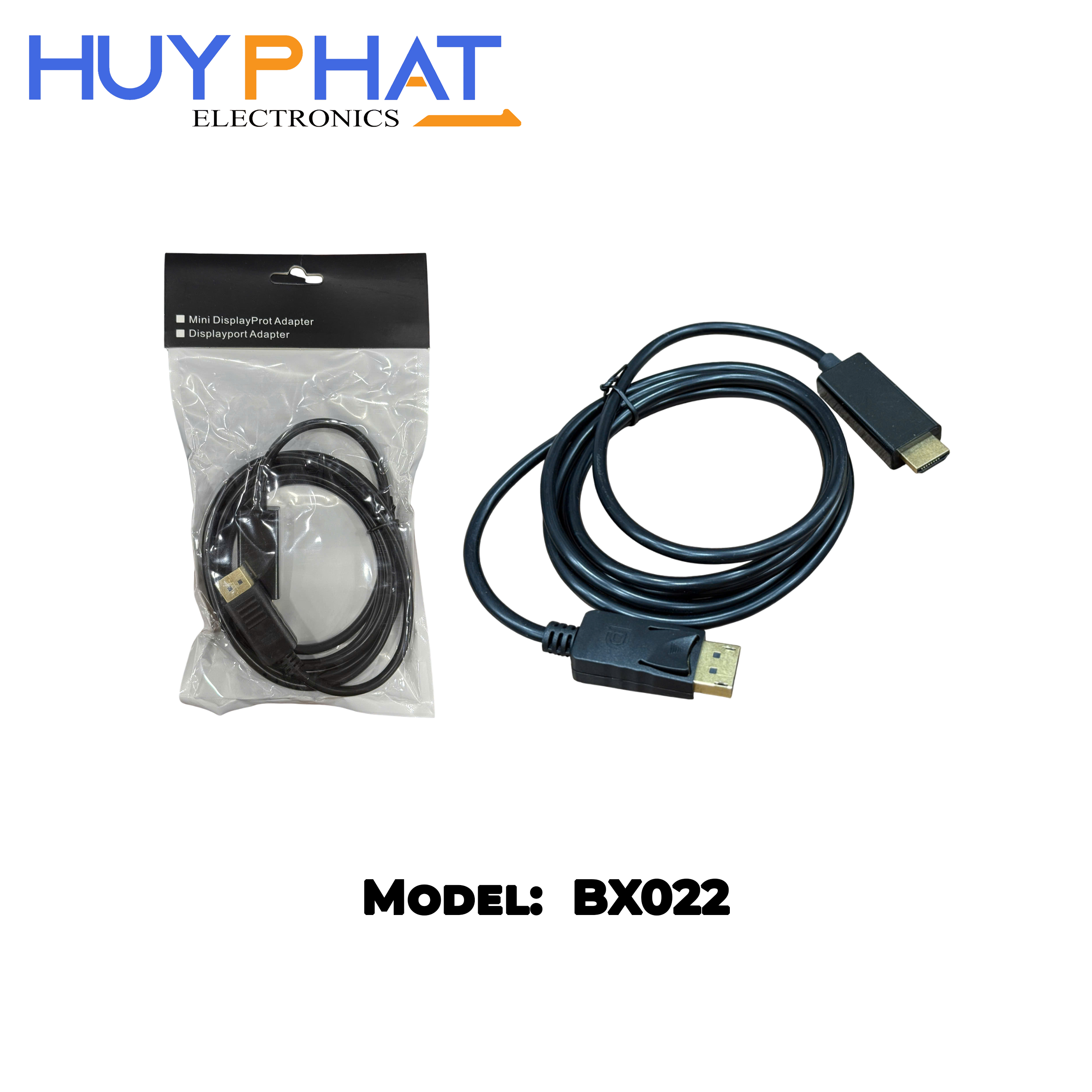 Cáp Displayport K -> HDMI dài 1.8m Black BX022