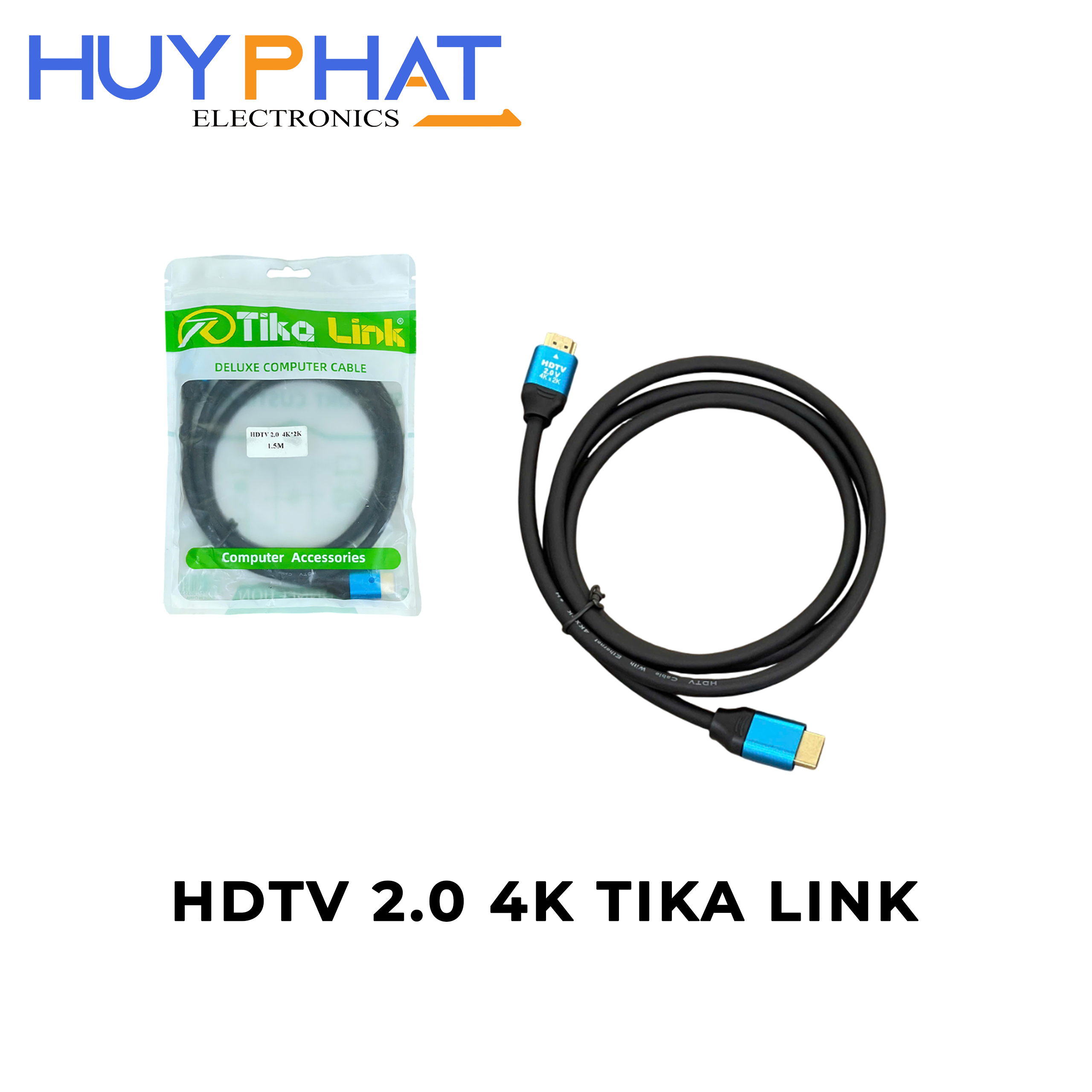 Cáp HDTV 2.0 4K dài 1.5M | 10M TIKA LINK