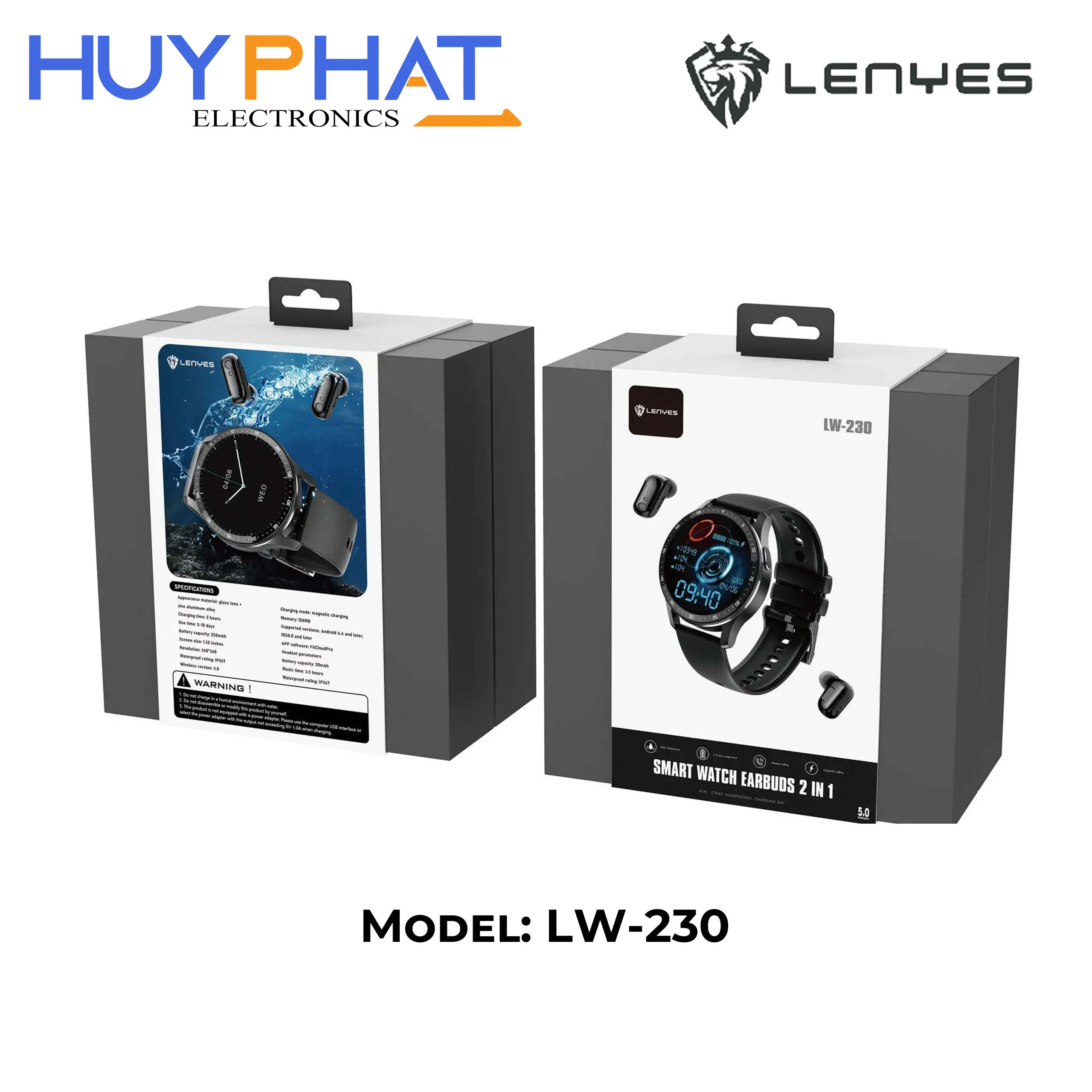 Đồng hồ thông minh LENYES LW-230