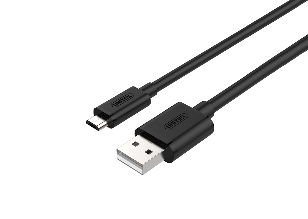 Cáp USB 2.0 -> Micro USB UNITEK Y-C4008BK