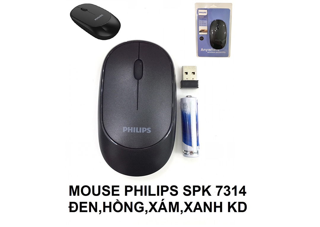 CHUỘT KHÔNG DÂY PHILIPS SPK-7314