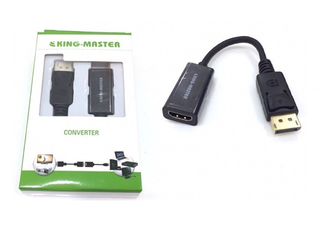 Cáp DisplayPort sang HDMI 4K KINGMASTER KY-D 253B