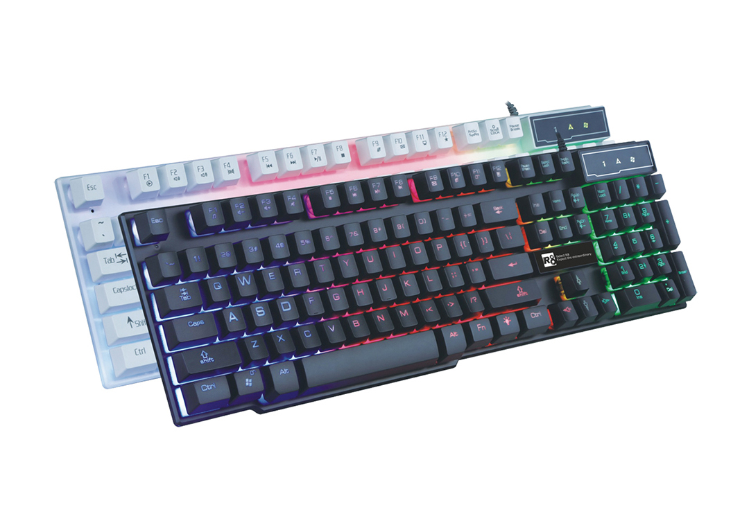 Bàn phím có dây Led R8 KB-1822