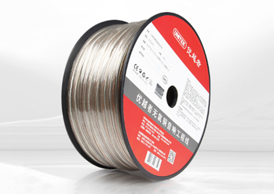 Cáp Loa Hi-Fi 100 Tim OD 3.8x7.6mm 100m UNITEK C9012TP