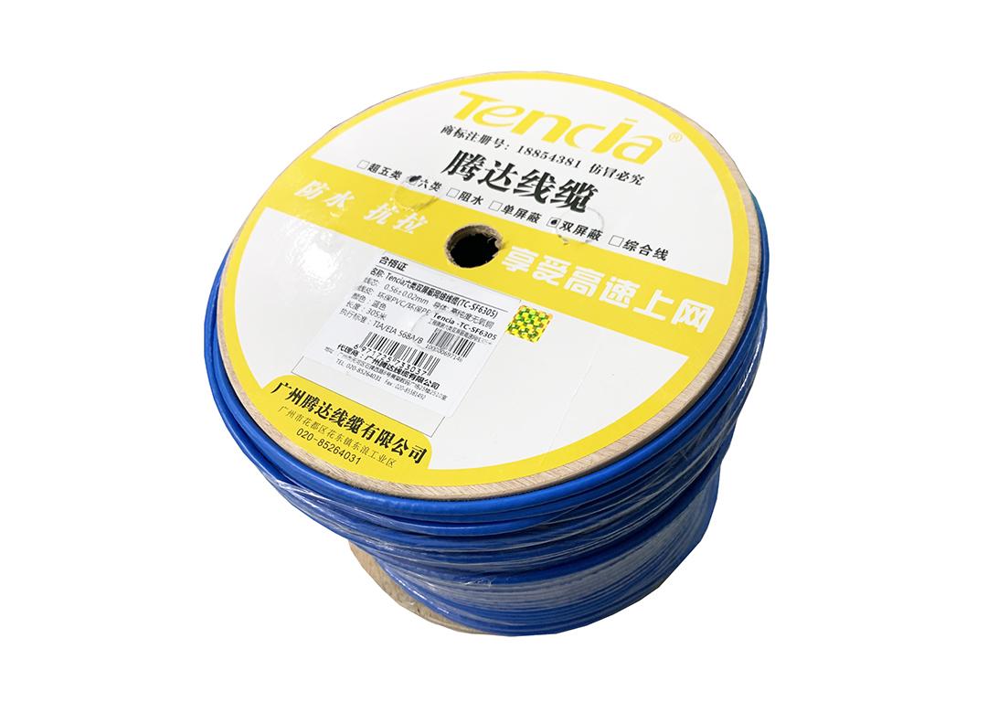 CÁP CUỘN  CAT 6 - 305M TENCIA (TC-SF6305)