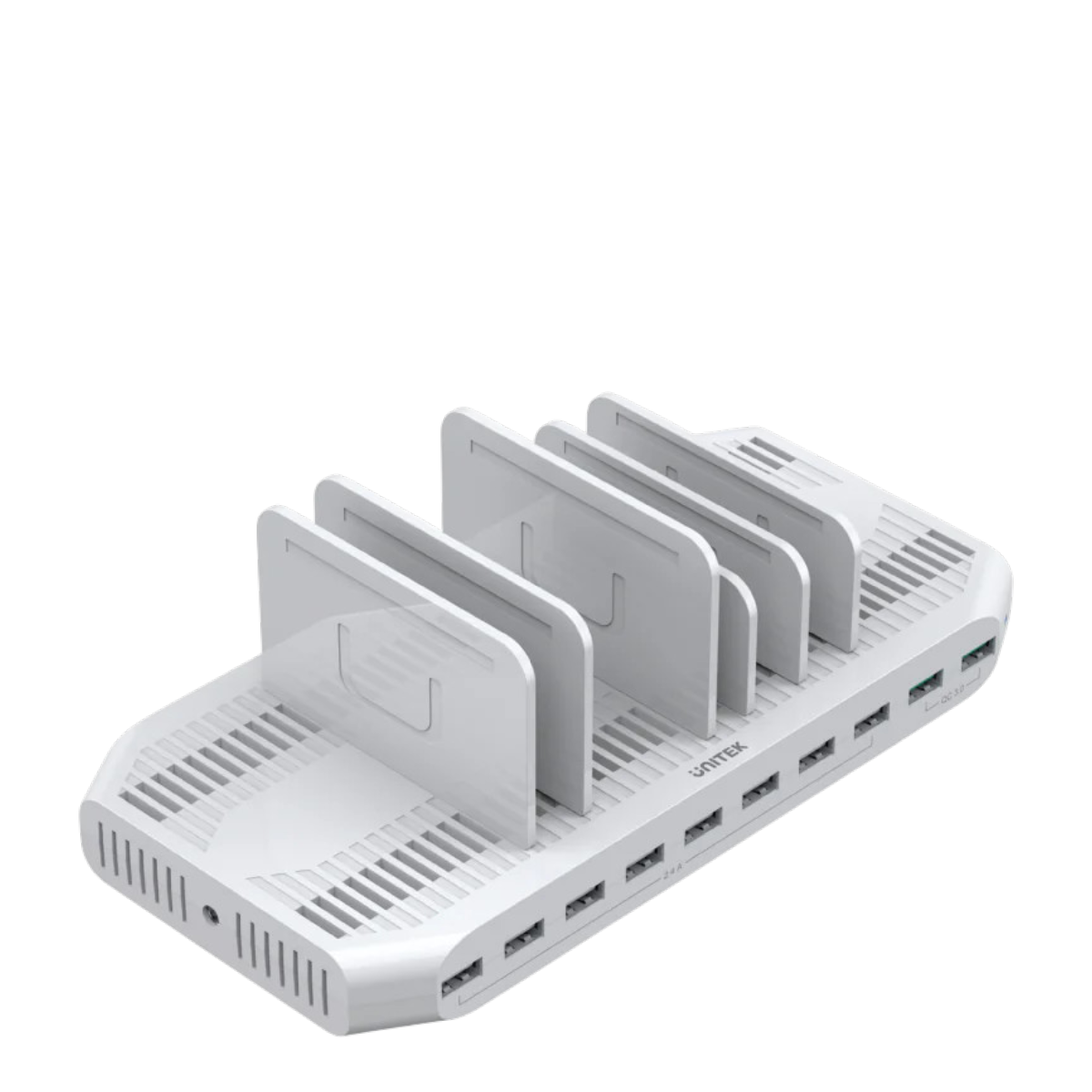 Trạm sạc đa năng 96W 10 cổng USB+QC3.0 UNITEK Y-2190A