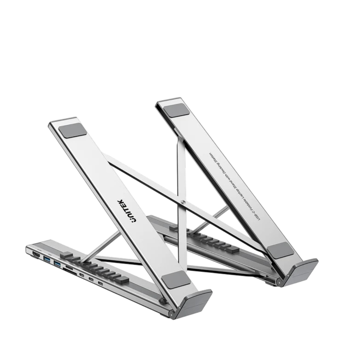 Giá đỡ Laptop gập kèm Hub Type-C UNITEK D1137AGY01