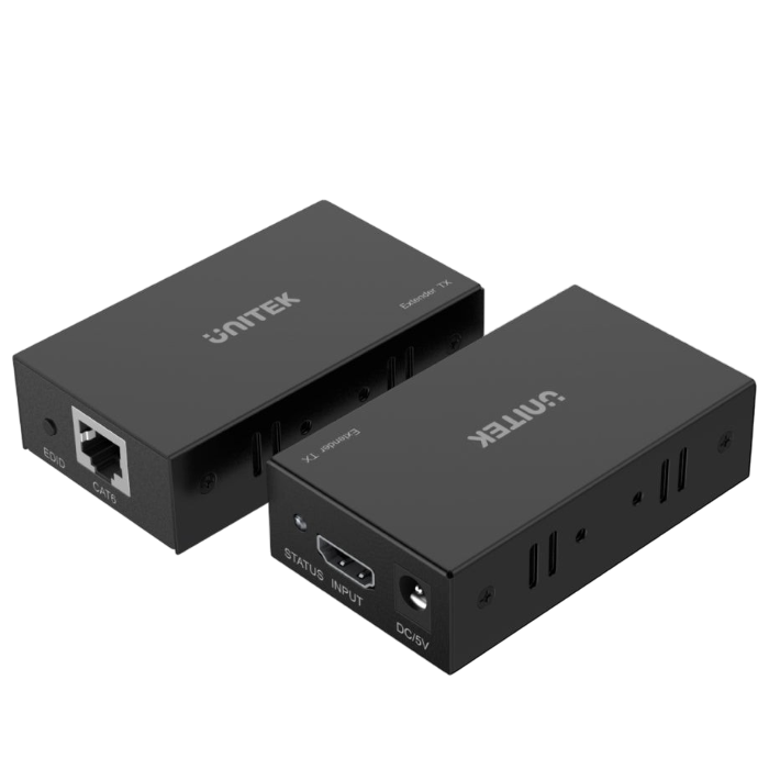 Bộ nối dài HDMI 1080p@60Hz → LAN Ethernet tối đa 150m UNITEK V101A